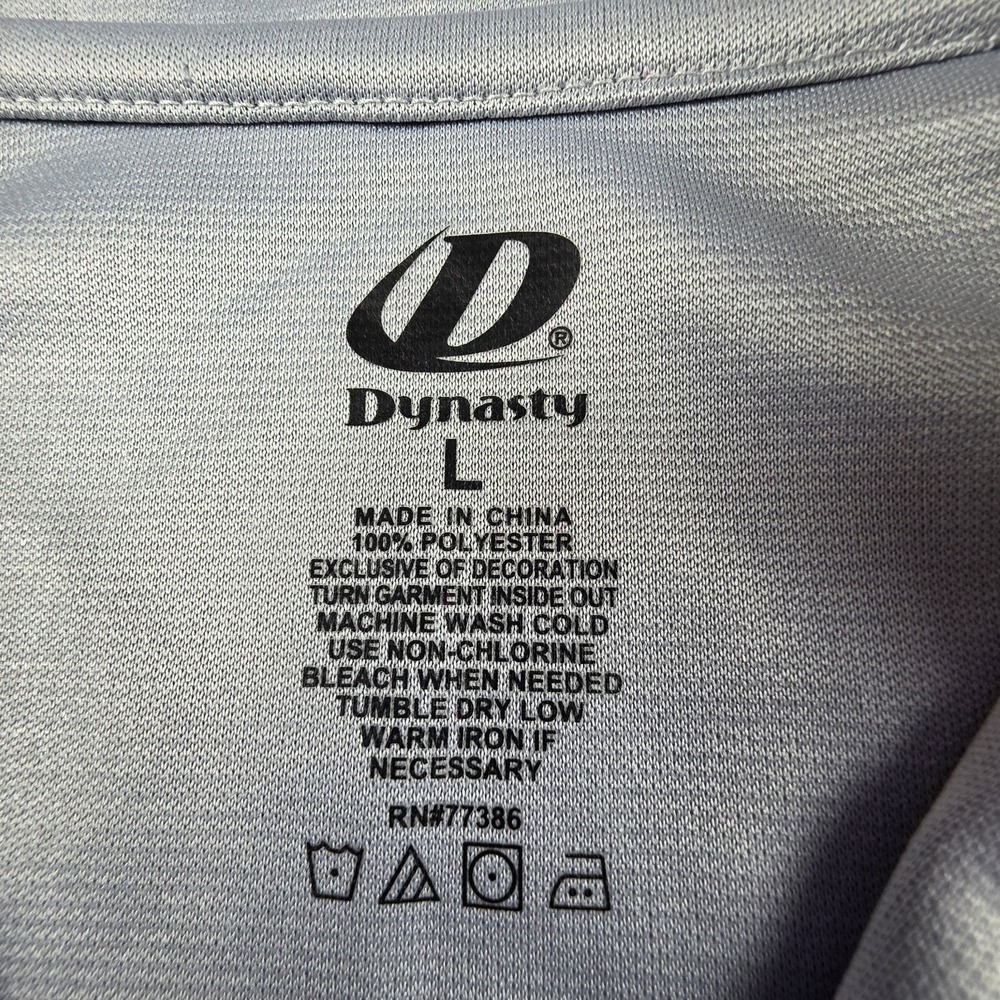 Dynasty Oakland A's Athletics MLB Track Jacket Men's L Las Vegas Top Jersey Gray - Picture 7 of 9